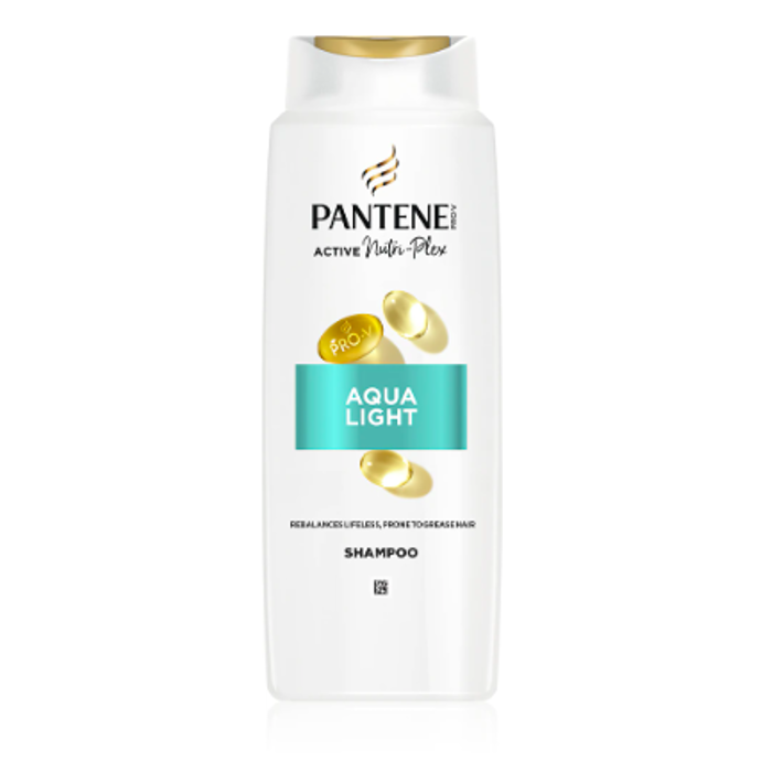 Hydratační šampon na vlasy Pro-V Active Nutri Plex Aqua Light, Pantene, 197 Kč
