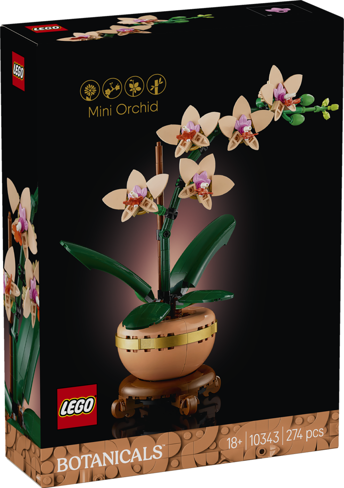 LEGO Botanicals Miniaturní orchidej, 699 Kč
