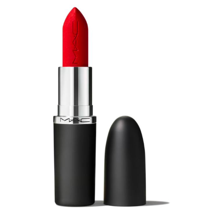 Matná rtěnka MACximal Matte Lipstick, odstín Red Rock, MAC Cosmetics, 519 Kč
