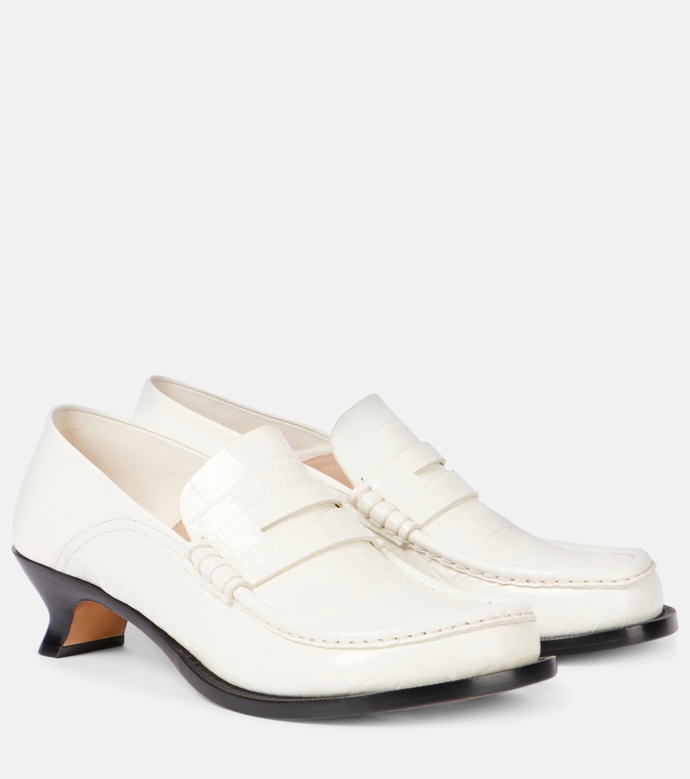 Mokasíny na podpatku, Loewe, 1100 eur
