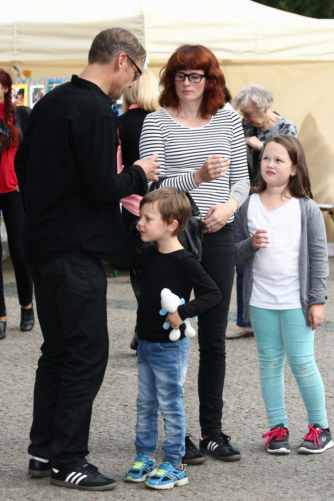 David s Evou a dětmi
David s Evou a dětmi