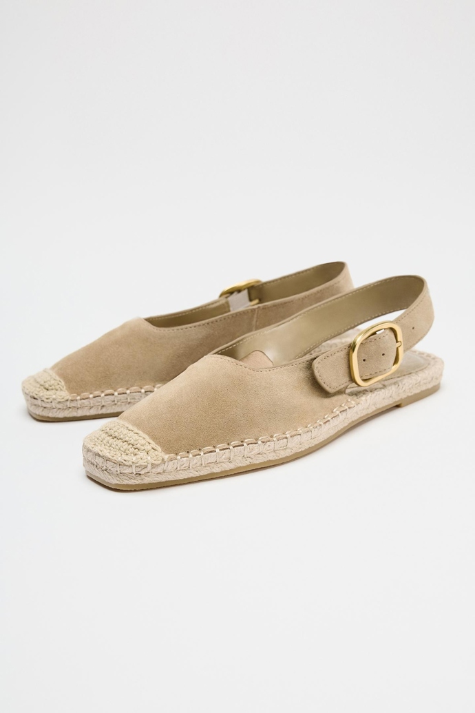 Slingback espadrilky, Zara, 999 Kč
