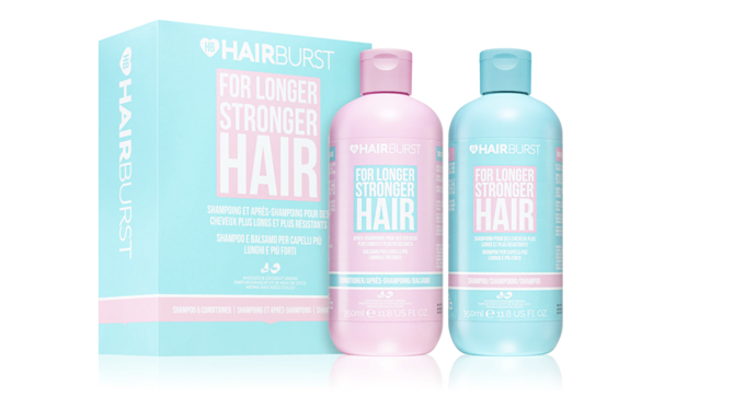 Hairburst, Longer Stronger Hair, sada pro posílení a lesk vlasů, Notino 690 Kč
