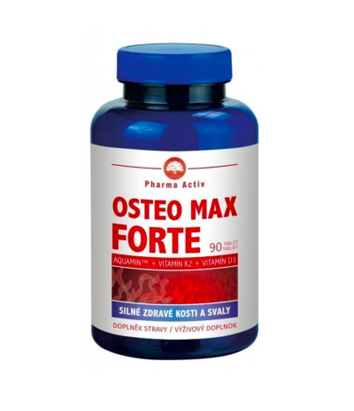 Osteo Max Forte 1200 mg, 90 tbl, 265 Kč
Osteo Max Forte 1200 mg, 90 tbl, 265 Kč