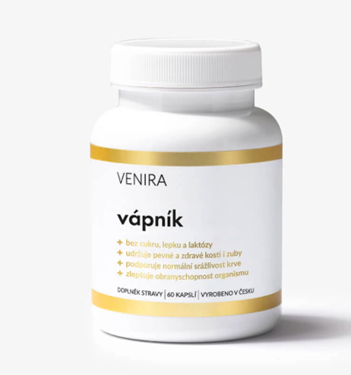Venira vápník, 60 kapslí, 149 Kč
Venira vápník, 60 kapslí, 149 Kč