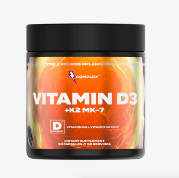 Complex™ Vitamin D3+K2 MK-7, 90 kapslí, 449 Kč
Complex™ Vitamin D3+K2 MK-7, 90 kapslí, 449 Kč