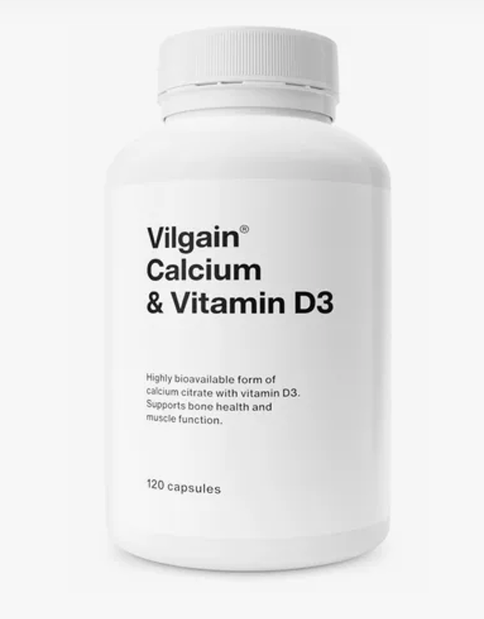 Vilgain Vápník + Vitamin D3, 120 kapslí, 159 Kč
Vilgain Vápník + Vitamin D3, 120 kapslí, 159 Kč