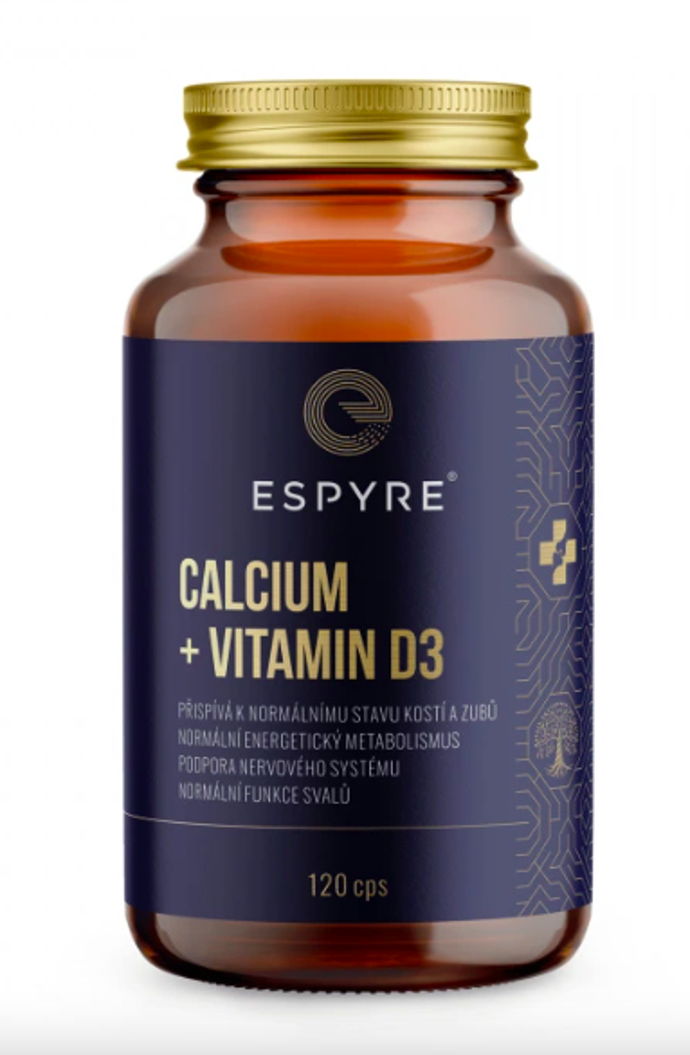 ESPYRE VÁPNÍK + VITAMÍN D3 120 KAPSLÍ, 149 Kč
ESPYRE VÁPNÍK + VITAMÍN D3 120 KAPSLÍ, 149 Kč