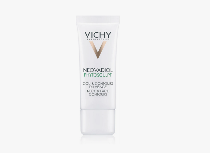 Vichy Neovadiol Phytosculpt účinně bojuje proti ztrátě hutnosti a povadání pleti ve spodní části obličeje a na krku, k čemuž dochází zejména v období menopauzy. 940 Kč

