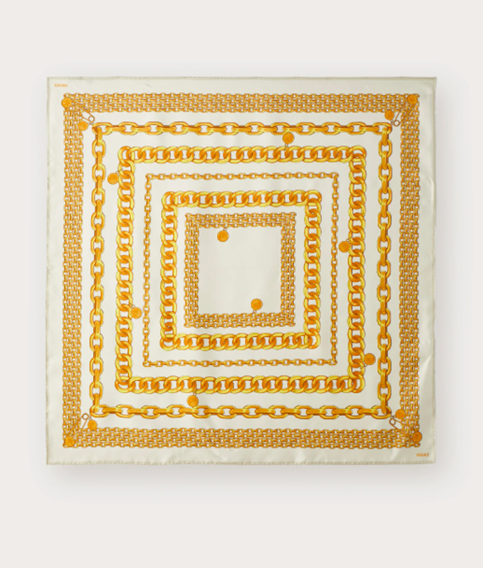 Hedvábný šátek, VERSACE, 9360 Kč
Hedvábný šátek, VERSACE, 9360 Kč