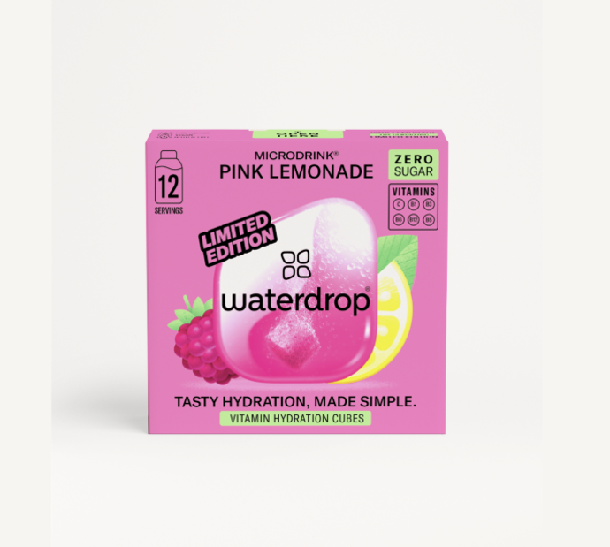 Pitný režim je pro zářivou pleť klíčový. Chutnat vám bude novinka od Waterdrop - PINK LEMONADE s chutí malin a citronu.
Cena: 229 Kč
Pitný režim je pro zářivou pleť klíčový. Chutnat vám bude novinka od Waterdrop - PINK LEMONADE s chutí malin a citronu.
Cena: 229 Kč