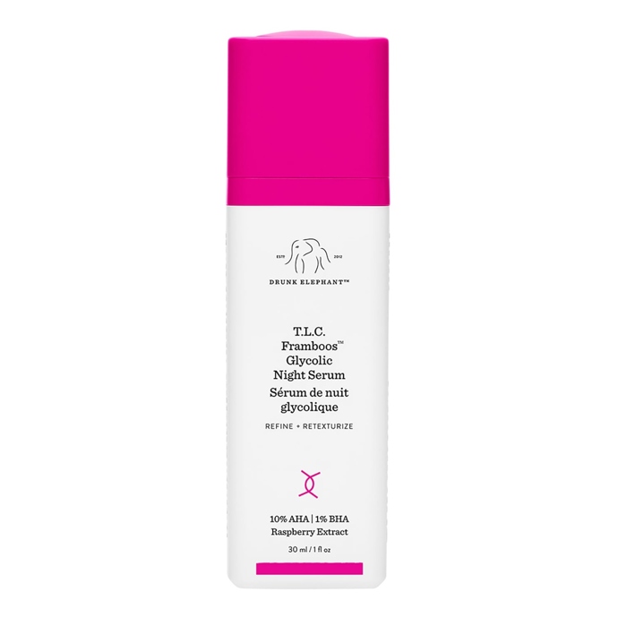 T.L.C. Framboos Glycolic Night Serum, Drunk Elephant, 2370 Kč
