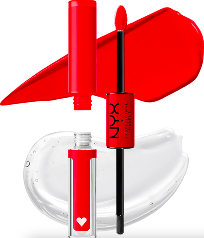 Tekutá rtěnka s vysokým leskem Shine Loud High Shine Lip Color, odstín 17 Rebel In Red, NYX Professional Makeup, 276 Kč
