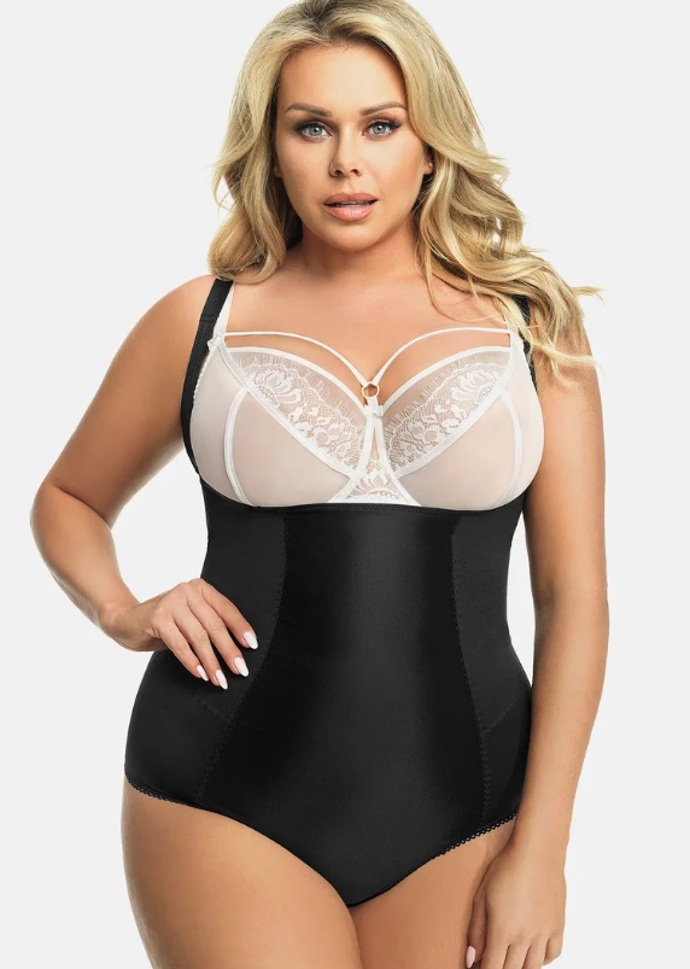 Plus size stahovací body pod prsa, Gorsenia, 1 185 Kč
