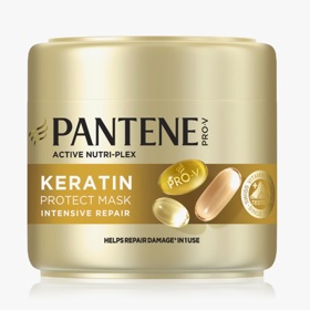 Regenerační maska na vlasy pro suché a poškozené vlasy, Pantene, 102 Kč
