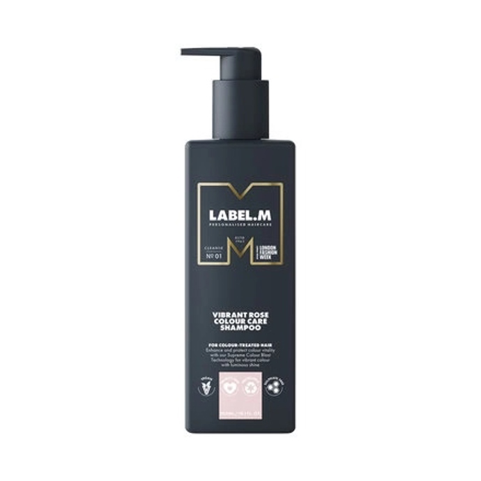 Vibrant Rose šampon pro péči o barvu, Label.M, 695 Kč
Vibrant Rose šampon pro péči o barvu, Label.M, 695 Kč