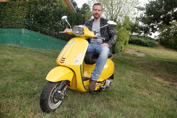 David je milovníkem Vespy
David je milovníkem Vespy