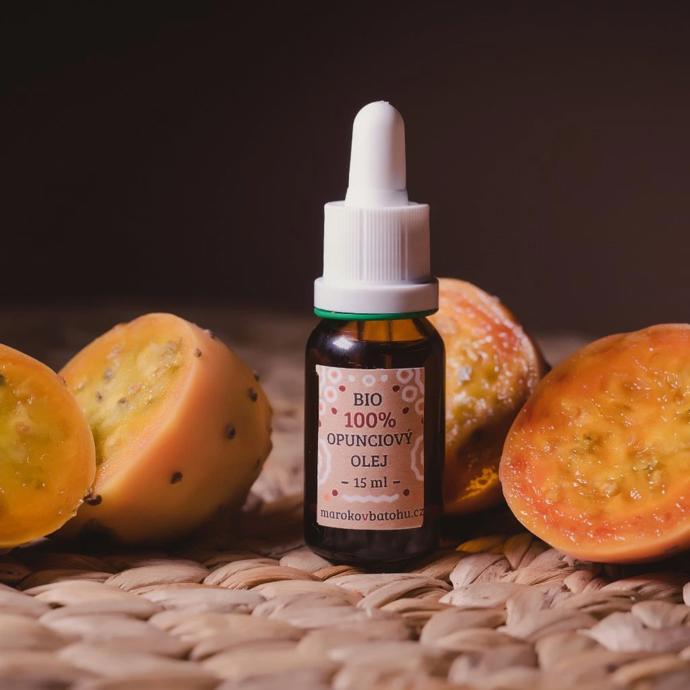 100% BIO opunciový olej Maroko v batohu, 710 Kč/15 ml, k dostání na marokovbatohu.cz
100% BIO opunciový olej Maroko v batohu, 710 Kč/15 ml, k dostání na marokovbatohu.cz