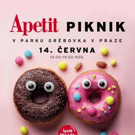 V sobotu 14. června 2024 bude pražský park Grébovka patřit 14. ročníku populárního Apetit pikniku. Festival dobrého jídla a pití začíná v deset hodin dopoledne a končí v sedm večer.
