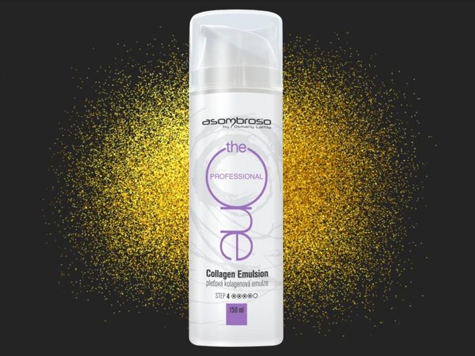 Pleťová kolagenová emulze Asombroso The One Professional Collagen Emulsion, 2239 Kč/150 ml
Pleťová kolagenová emulze Asombroso The One Professional Collagen Emulsion, 2239 Kč/150 ml