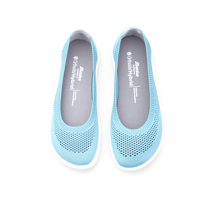 Barefoot Flyknit síťované baleríny s extra pružnou certifikovanou podešví a antibakteriální vyjmutelnou stélkou Ortholite Hybrid. 1699 Kč
