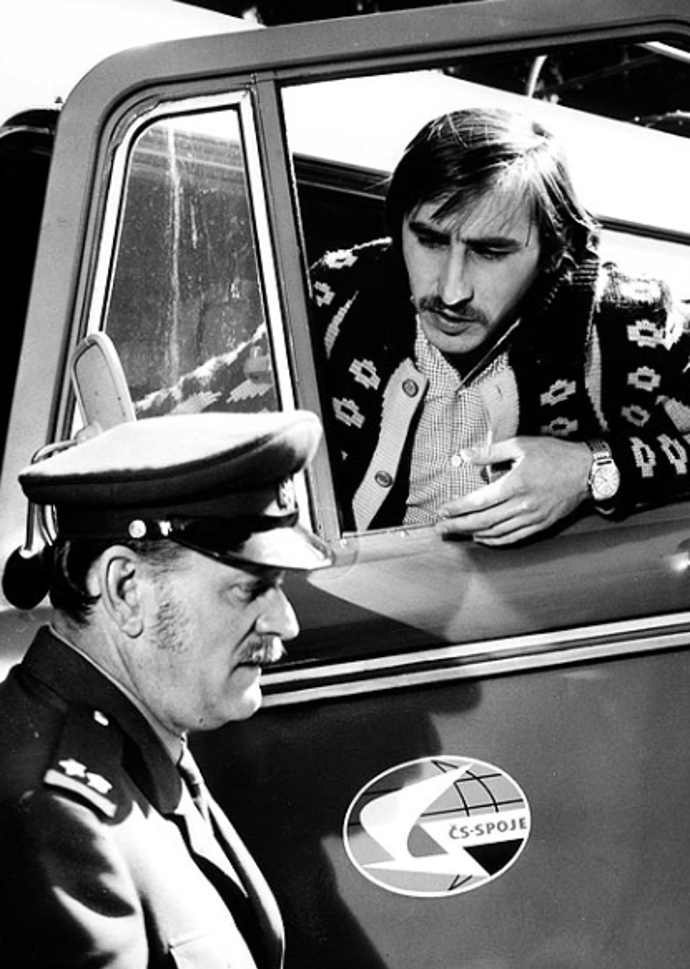Pavel ve svém prvním filmu
Pavel ve svém prvním filmu