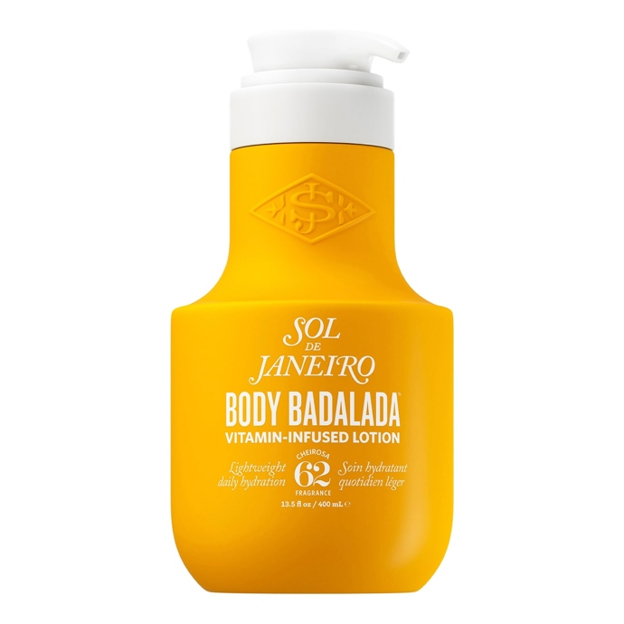 Body Badalada™ – 24h lehké hydratační mléko, Sol De Janeiro, 850 Kč
Body Badalada™ – 24h lehké hydratační mléko, Sol De Janeiro, 850 Kč