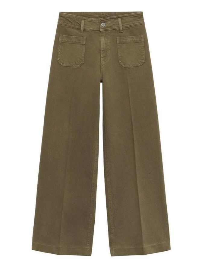 Khaki džíny s kapsami, Mango, 599 Kč
