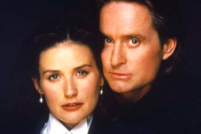 Douglas s krásnou Demi Moore
Douglas s krásnou Demi Moore