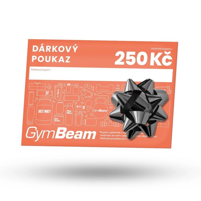 Dárkový poukaz - GymBeam, od 250 Kč, gymbeam.cz
Dárkový poukaz - GymBeam, od 250 Kč, gymbeam.cz