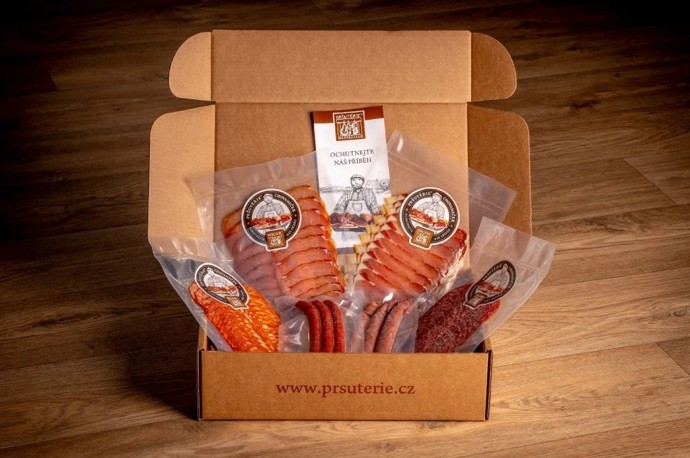DEGUSTAČNÍ BOX - mix II z Pršutérie, 499 Kč, prsuterie.cz
DEGUSTAČNÍ BOX - mix II z Pršutérie, 499 Kč, prsuterie.cz