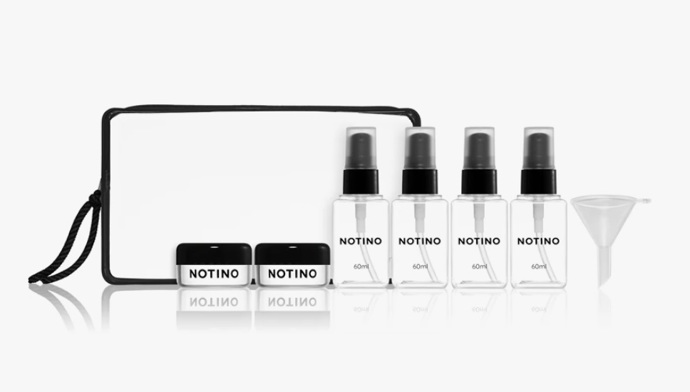 Cestovní lahvičky Black, Notino, 187 Kč
