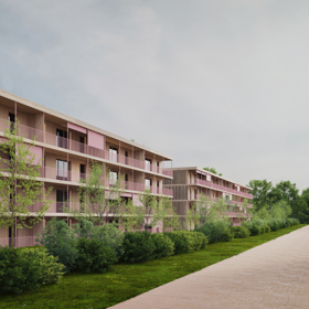 Pavlačový dům MOZAIKA vychází z ikonického domu Hannese Meyera z 30. let v Dessau. Studio jej jen zmodernizovalo do moderní a funkční podoby. Výsledkem je přívětivý dům s variabilními byty o velikosti 55 metrů čtverečních od 1kk až po 3kk. Obytné prostory jsou orientované do krajiny, aby obyvatelé měli dostatek klidu a soukromí. Obslužné místnosti míří k pavlači.
Pavlačový dům MOZAIKA vychází z ikonického domu Hannese Meyera z 30. let v Dessau. Studio jej jen zmodernizovalo do moderní a funkční podoby. Výsledkem je přívětivý dům s variabilními byty o velikosti 55 metrů čtverečních od 1kk až po 3kk. Obytné prostory jsou orientované do krajiny, aby obyvatelé měli dostatek klidu a soukromí. Obslužné místnosti míří k pavlači.