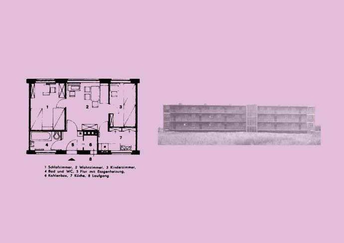 Pavlačový dům MOZAIKA vychází z ikonického domu Hannese Meyera z 30. let v Dessau. Studio jej jen zmodernizovalo do moderní a funkční podoby. Výsledkem je přívětivý dům s variabilními byty o velikosti 55 metrů čtverečních od 1kk až po 3kk. Obytné prostory jsou orientované do krajiny, aby obyvatelé měli dostatek klidu a soukromí. Obslužné místnosti míří k pavlači. 
