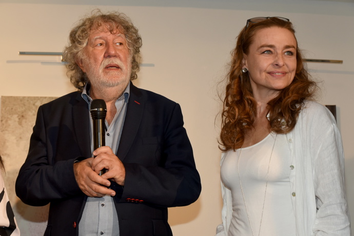 Troška s Andreou Černou, která hrála Elišku v pohádce Princezna ze mlejna
Troška s Andreou Černou, která hrála Elišku v pohádce Princezna ze mlejna