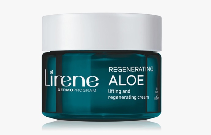 Regenerační liftingový krém s aloe vera a bambuckým máslem, Lirene, 109 Kč 
