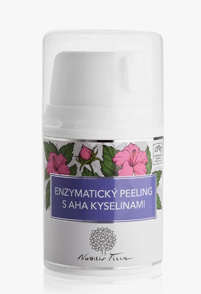 Jemný peeling pro rozjasnění pleti, Nobilis Tilia, 257 Kč

