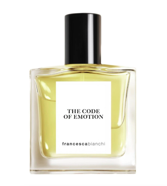 Francesca Bianchi The Code of Emotion s vůní růžového pepře, bergamotu, exotického ovoce, gerania, santalu a mechu, 30 ml 2950 Kč
