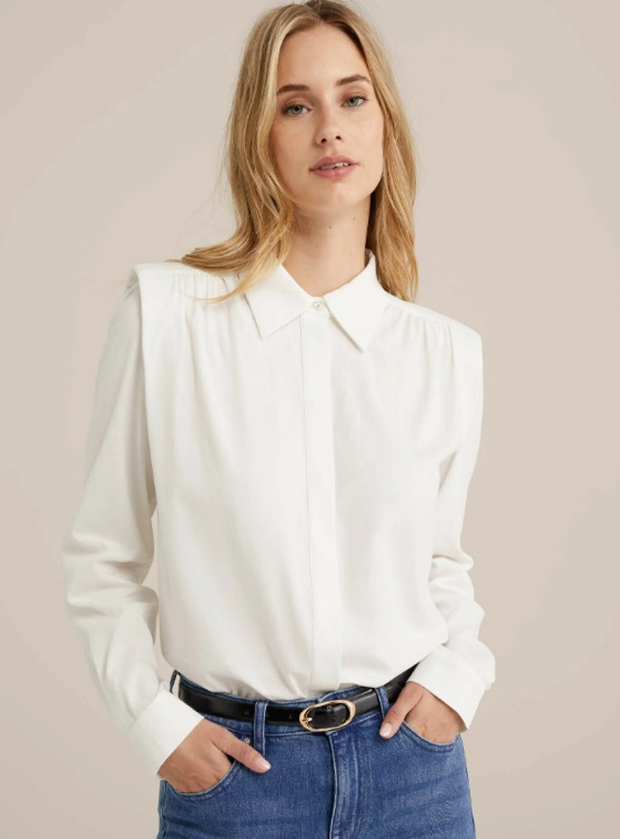 Košilová halenka, WE Fashion, 524 Kč
