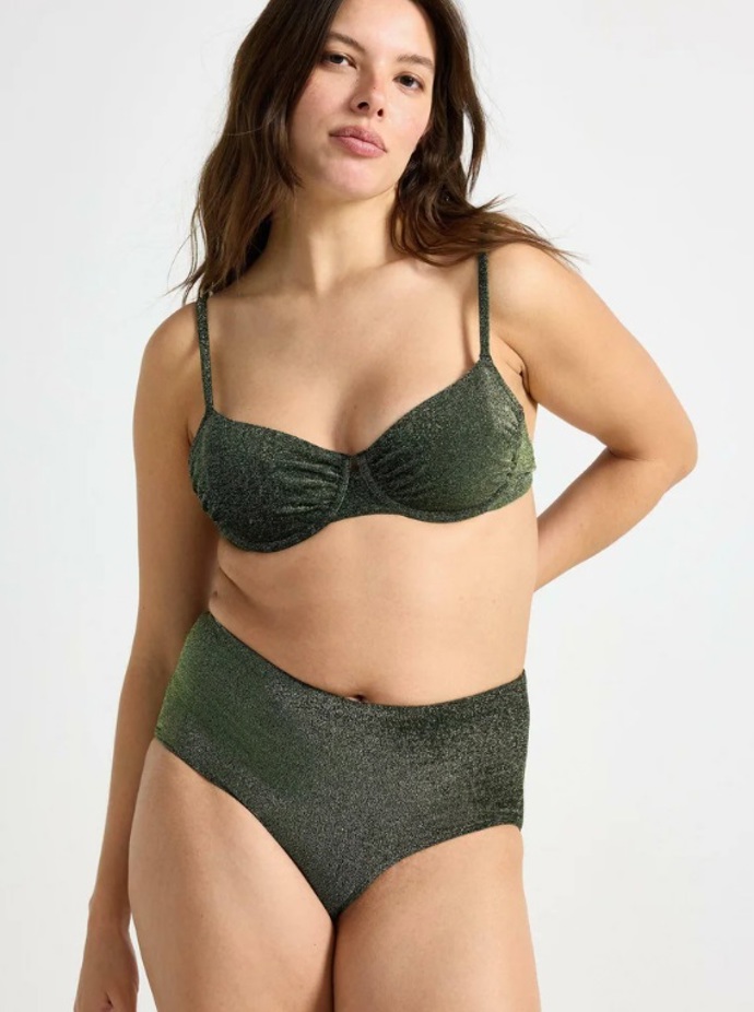 Třpytivé bikiny, Lindex, 599 Kč
