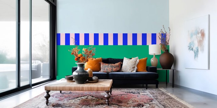 Dnešní pojetí colour blockingu je mnohem rafinovanější než dřív. Staví na kombinaci barevných ploch navržených s vědomým záměrem a tím je vytvoření nálady, stimulace smyslů a zároveň dostatek estetického potěšení. 

