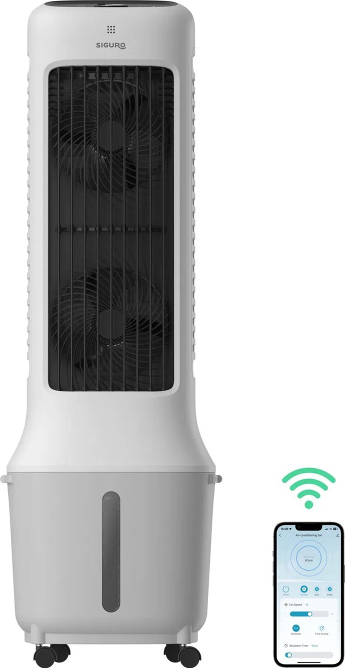 Ochlazovač vzduchu Siguro FC-D100W Aura Tower WiFi, 2 999 Kč
Ochlazovač vzduchu Siguro FC-D100W Aura Tower WiFi, 2 999 Kč