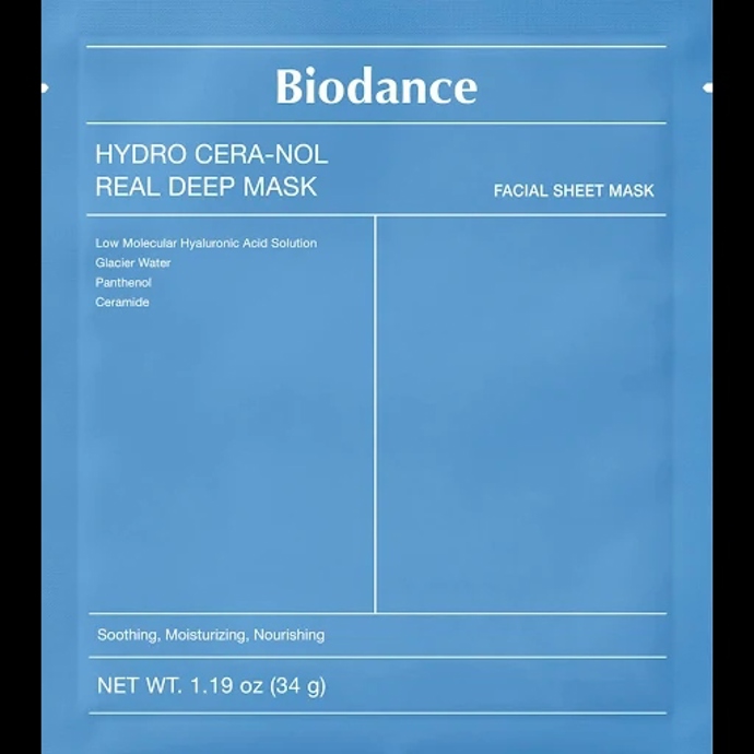 Pleťová maska Hydro Cera-Nol, Biodance, 149 Kč
Pleťová maska Hydro Cera-Nol, Biodance, 149 Kč