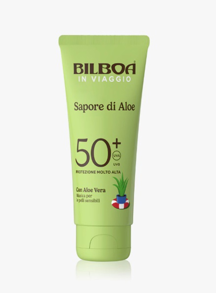 Opalovací krém s aloe vera, Bilboa, 289 Kč
