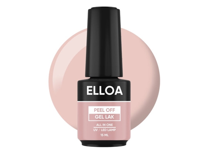 Slupovací gel lak 15 ml - Dusty Rose, Elloa, 490 Kč
Slupovací gel lak 15 ml - Dusty Rose, Elloa, 490 Kč
