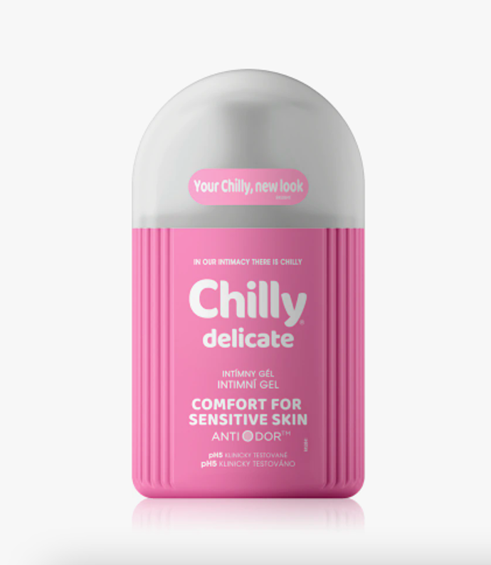 Delicate gel na intimní hygienu, Chilly, 132 Kč
Delicate gel na intimní hygienu, Chilly, 132 Kč