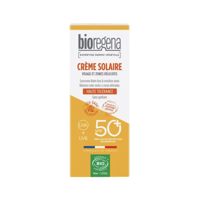 Organický balzám na opalování na citlivé zóny BIO SPF50+, Bioregena, Dr. Max, 265 Kč
