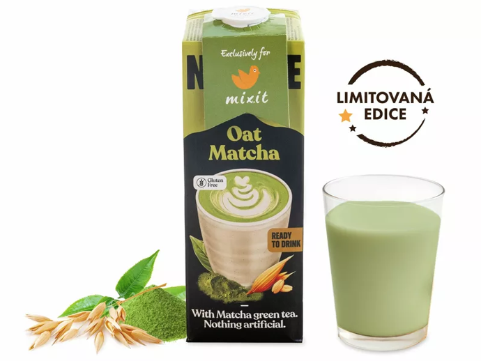 Ovesný nápoj Matcha, 89 Kč
