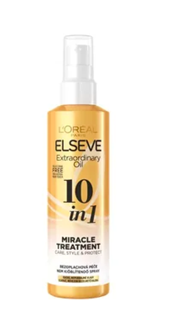 Elseve Extraordinary Oil 10 in 1 bezoplachová péče 125 Kč
