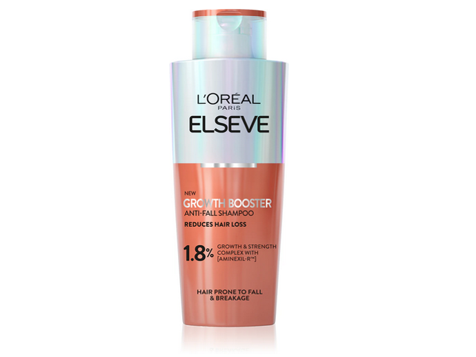 Šampon L’Oréal Paris Elseve Growth Booster pomůže efektivně odstranit z vlasů i pokožky hlavy veškeré nečistoty, mastnotu i zbytky stylingových a jiných kosmetických produktů. Vám dodá pocit svěžesti a čistoty, vaše vlasy a pokožku hlavy navíc ideálním způsobem připraví na další péči a podpoří účinky obsažených aktivních látek.
Šampon L’Oréal Paris Elseve Growth Booster pomůže efektivně odstranit z vlasů i pokožky hlavy veškeré nečistoty, mastnotu i zbytky stylingových a jiných kosmetických produktů. Vám dodá pocit svěžesti a čistoty, vaše vlasy a pokožku hlavy navíc ideálním způsobem připraví na další péči a podpoří účinky obsažených aktivních látek.